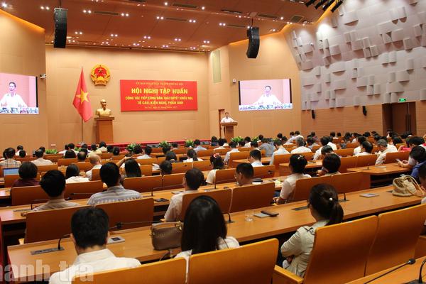 Hà Nội chủ động thích ứng với tổ chức bộ máy mới, giữ vững kỷ cương quản lý