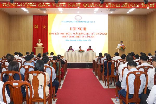 Ngân hàng Nhà nước khu vực 13: Đẩy mạnh chuyển đổi số, 3 tăng, 2 giảm để thực hiện tốt nhiệm vụ 2026