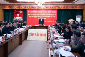 Kiểm tra, giám sát công tác bầu cử tại Bắc Ninh