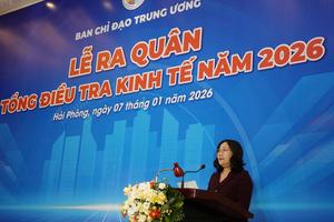 Ra quân tổng điều tra kinh tế năm 2026