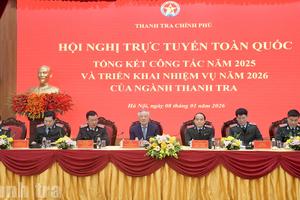 Toàn cảnh Hội nghị tổng kết công tác năm 2025 và triển khai nhiệm vụ năm 2026 của ngành Thanh tra
