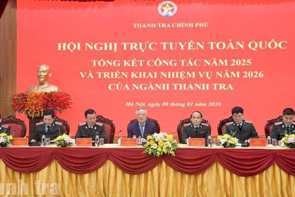 Toàn cảnh Hội nghị tổng kết công tác năm 2025 và triển khai nhiệm vụ năm 2026 của ngành Thanh tra