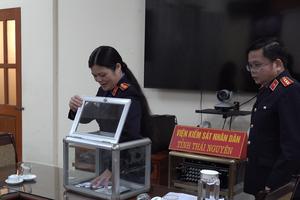 24 công chức của VKSND tỉnh Thái Nguyên được lựa chọn xác minh tài sản, thu nhập năm 2026