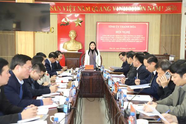 Thanh Hoá: Công bố quyết định giám sát về bầu cử đại biểu Quốc hội và HĐND các cấp ở 11 xã