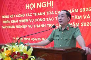 Thanh tra Bộ Công an: Xác định “đúng” và “trúng” nội dung để tham mưu chiến lược