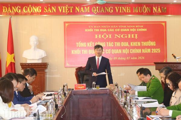Ninh Bình: Thanh tra tỉnh phát huy vai trò Trưởng Khối thi đua Nội chính