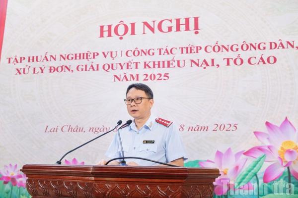 Từ năm 2026, Thanh tra tỉnh Lai Châu tiếp công dân vào ngày nào?