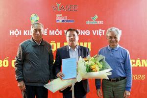 Ông Phan Bá Mạnh làm Phó Tổng Biên tập Tạp chí Kinh tế Môi trường