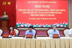 An Giang: Chuyển cơ quan điều tra 7 vụ việc có dấu hiệu tham nhũng, lãng phí, tiêu cực