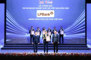 LPBank gia nhập Top 50 Doanh nghiệp xuất sắc Việt Nam: Dấu ấn của sự bứt phá