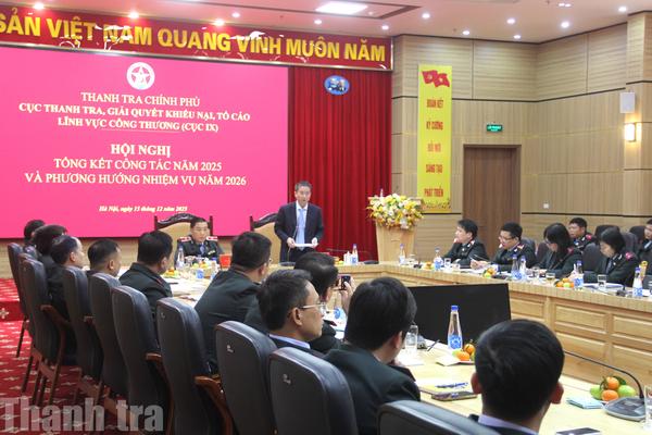 Cục IX: Đổi mới mạnh mẽ, nâng cao chất lượng, hiệu quả thanh tra lĩnh vực công thương