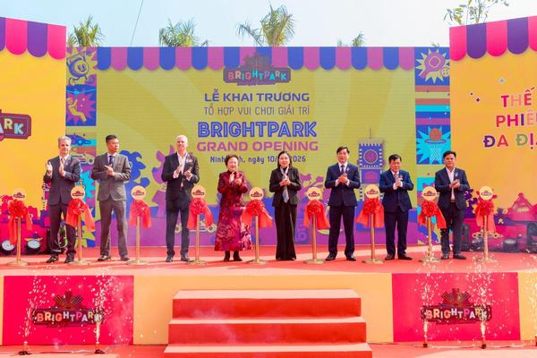 Khai trương Tổ hợp Công viên Giải trí BRIGHTPARK tại tỉnh Ninh Bình