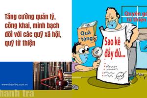 Quy định về tổ chức, hoạt động của quỹ xã hội, quỹ từ thiện
