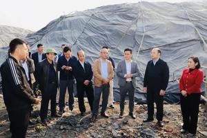 Thanh Hóa: Khẩn trương xử lý mùi hôi tại bãi rác Đông Nam, đưa nhà máy vận hành từ ngày 13/1