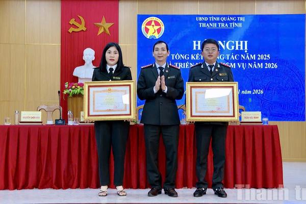 Thanh tra Quảng Trị: 2 cán bộ được nhận Bằng khen của Thủ tướng Chính phủ