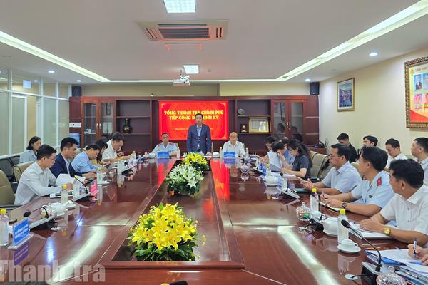 Tổng Thanh tra Chính phủ tiếp công dân định kỳ tháng 1/2026: Xem xét 3 vụ việc khiếu nại, kiến nghị trên địa bàn Thành phố Hồ Chí Minh