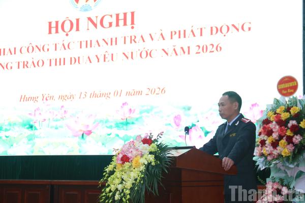 Thanh tra tỉnh Hưng Yên phát động phong trào thi đua kỷ cương, linh hoạt, hiệu quả trong tình hình mới