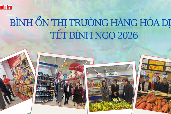 Không để "nóng" thị trường, "nguội" quản lý hàng hóa dịp Tết 2026