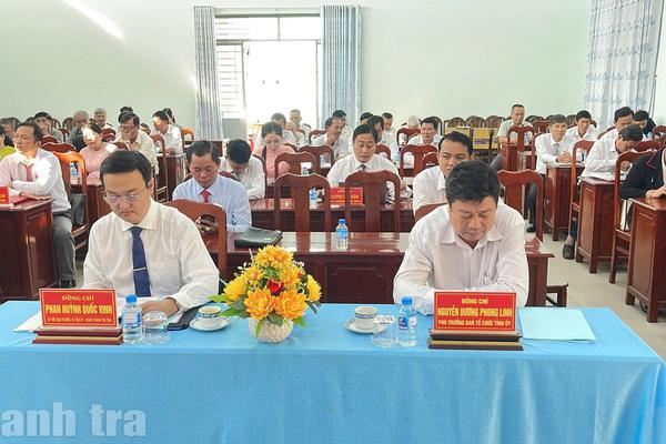 Chánh Thanh tra tỉnh Tây Ninh: Xã Thuận Mỹ cần hoàn thành bền vững các nhiệm vụ