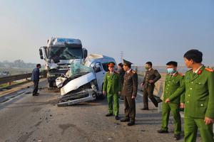 Công an Thanh Hoá: Phó Giám đốc trực tiếp chỉ đạo vụ tai nạn giao thông đặc biệt nghiêm trọng trên cao tốc Mai Sơn - QL45