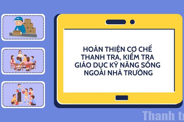 Hoàn thiện cơ chế thanh tra, kiểm tra giáo dục kỹ năng sống ngoài nhà trường: Từ vụ việc Trung tâm công tác xã hội Hải Hà