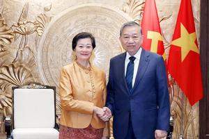 Đại sứ Chea Kimtha tin tưởng Đại hội XIV của Việt Nam sẽ thành công tốt đẹp