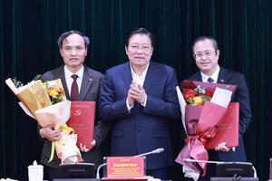 Ban Nội chính Trung ương điều động, bổ nhiệm lãnh đạo cấp vụ