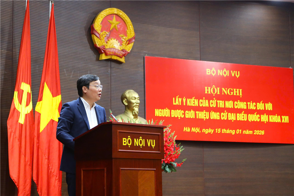 Bộ Nội vụ giới thiệu Bộ trưởng Đỗ Thanh Bình ứng cử đại biểu Quốc hội