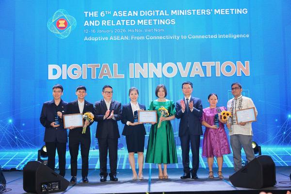 Việt Nam giành 3 Giải thưởng Số ASEAN 2026, khẳng định dấu ấn công nghệ số
