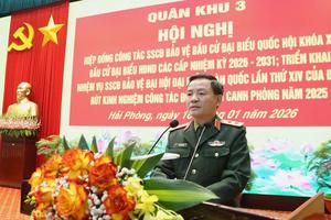 Quân khu 3 hiệp đồng sẵn sàng chiến đấu bảo vệ Đại hội đại biểu toàn quốc lần thứ XIV của Đảng