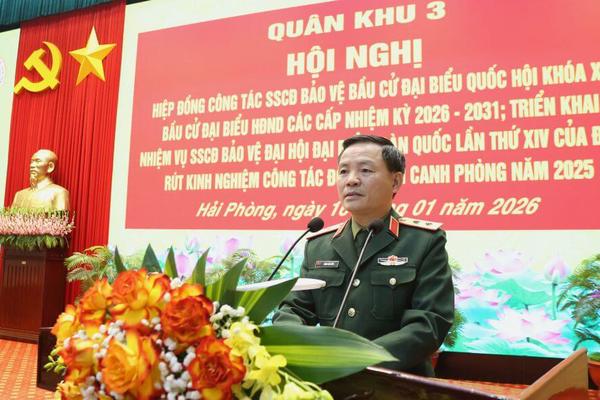 Quân khu 3 hiệp đồng sẵn sàng chiến đấu bảo vệ Đại hội đại biểu toàn quốc lần thứ XIV của Đảng