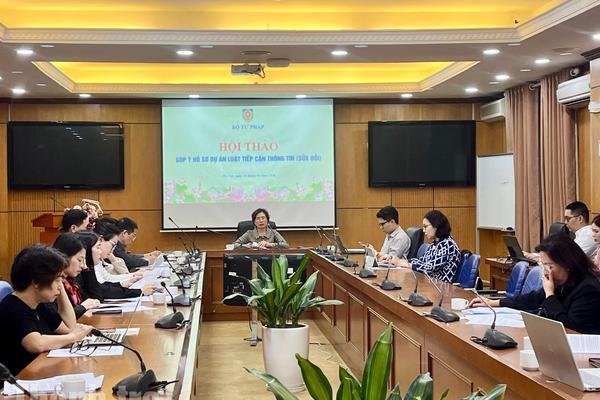 Dự án Luật Tiếp cận thông tin (sửa đổi): Tăng cường công khai, minh bạch và trách nhiệm giải trình