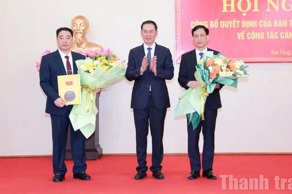 Thường vụ Tỉnh ủy Thanh Hóa chỉ định ông Mai Văn Hải làm Bí thư Đảng ủy xã Sao Vàng