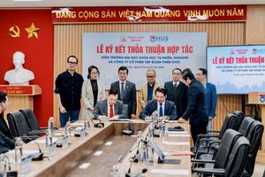 Đại học Khoa học Tự nhiên hợp tác với Thiên Khôi Group thúc đẩy đào tạo gắn thực tiễn