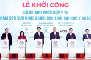 Tổng Bí thư dự lễ khởi công Khu phức hợp Y tế hơn 16.000 tỷ đồng ở Hà Nội