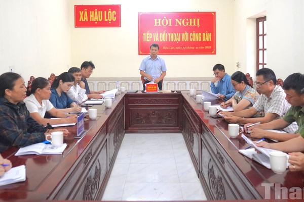 Thanh Hóa: Giải quyết khiếu nại từ cơ sở để giữ vững ổn định lòng dân ở xã Hậu Lộc