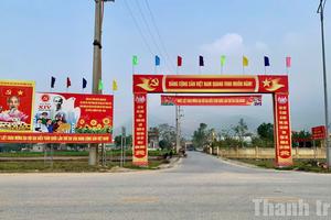 Thanh Hóa rợp sắc đỏ niềm tin hướng về Đại hội XIV của Đảng