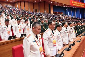 Đại hội XIV của Đảng mặc niệm cố Tổng Bí thư Nguyễn Phú Trọng