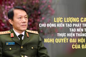 Lực lượng CAND chủ động kiến tạo phát triển, tạo nền tảng thực hiện thắng lợi Nghị quyết Đại hội XIV của Đảng