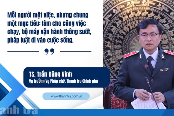 Hoàn thiện thể chế - trụ cột cải cách hành chính ngành Thanh tra năm 2025