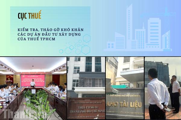 Kiểm tra, tháo gỡ khó khăn các dự án đầu tư xây dựng của Thuế TPHCM