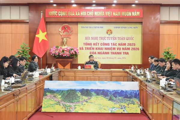 Thanh tra tỉnh Lạng Sơn: Phấn đấu hoàn thành xuất sắc mọi mặt công tác năm 2026