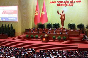 Nhân dân cả nước hân hoan, tin tưởng hướng về thành công Đại hội XIV của Đảng