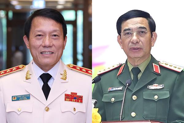 Tướng lĩnh nào của quân đội và công an trúng cử đại biểu Quốc hội khóa mới?