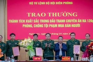 Đập tan đường dây mua bán người xuyên biên giới: Bộ đội Biên phòng Nghệ An được Bộ Tư lệnh trao thưởng nóng
