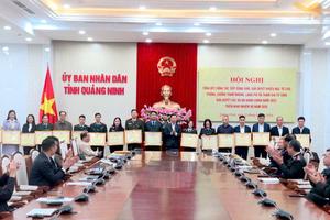 Quảng Ninh: 1 tập thể, 6 cá nhân Thanh tra tỉnh được Chủ tịch UBND tỉnh tặng Bằng khen