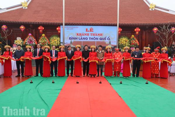 Bắc Ninh: Khánh thành đình làng Quế Ổ