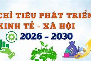 Đẩy mạnh nhiệm vụ, giải pháp trọng tâm, quyết tâm thực hiện mục tiêu tăng trưởng kinh tế năm 2026