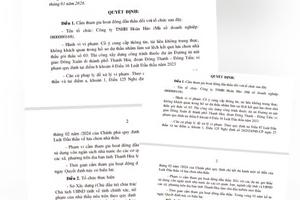 UBND tỉnh Thanh Hóa cấm thầu Công ty TNHH Hoàn Hảo sau phản ánh của Báo Thanh tra