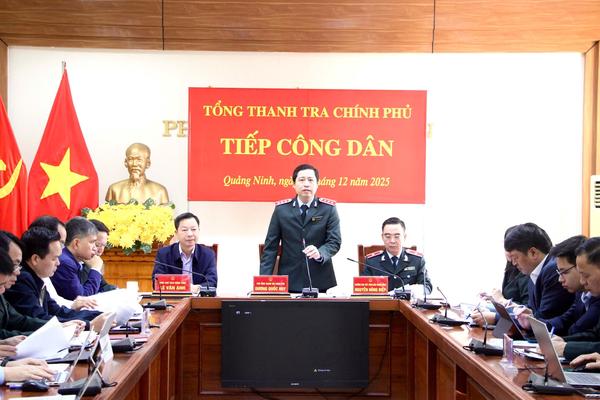 Quảng Ninh: Tập trung nâng cao hiệu quả tiếp công dân, giải quyết KNTC và PCTN năm 2026